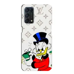 Чехли для OPPO A74 - Скрудж МакДак Louis Vuitton (PREMIUMPrint) (Бакси Скрудж)