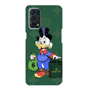 Чехли для OPPO A74 - Скрудж МакДак Louis Vuitton (PREMIUMPrint) (Богата Утка)