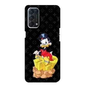 Чехли для OPPO A74 - Скрудж МакДак Louis Vuitton (PREMIUMPrint) (Богатство Макдака)