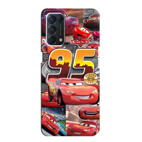 Чехол с принтом «Коллаж Молния Маквин» для OPPO A74
