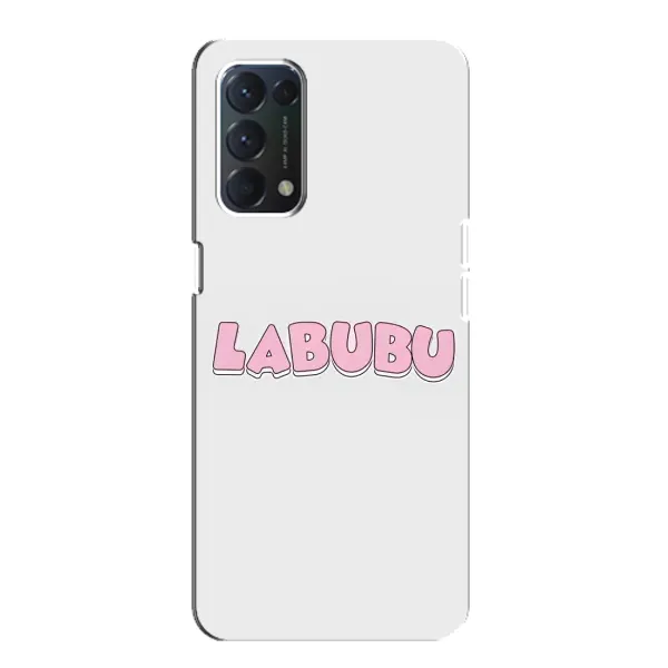 Чохол з принтом «Лого Лабубу» для OPPO A74 Чохол з принтом «Лого Лабубу» для OPPO A74