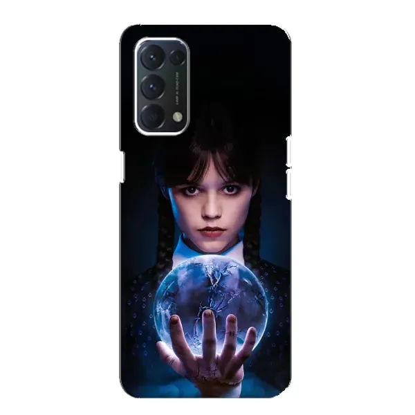 Чохол з принтом «Магічна сфера Венздей» для OPPO A74