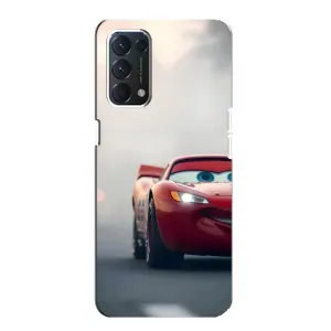 Силіконовий чохол Маквін для OPPO A74 (Швидкісний Маквін)