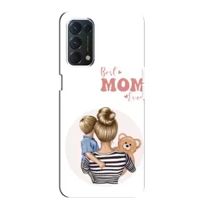 Чохол з принтом «Мама і син» для OPPO A74
