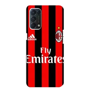 Чохли для OPPO A74 (VPrint) - Футбольні клуби (Milan)