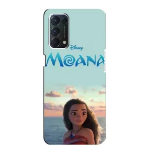 Чохол з мультфільмом Ваяна OPPO A74 (Портрет Моана)
