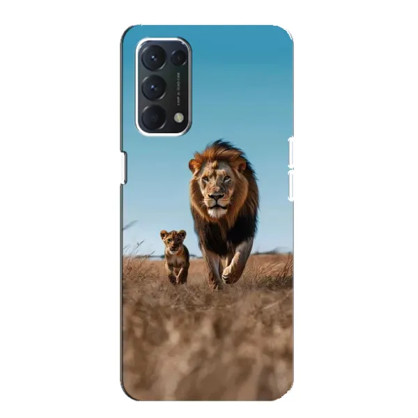 Чохол з принтом «Мусафа та Сімба» для OPPO A74