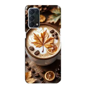 Чехол с принтом «Пряный кофе» для OPPO A74