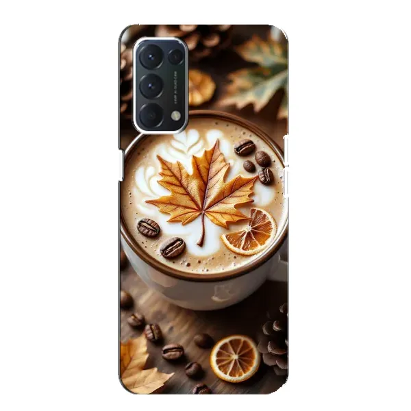 Чехол с принтом «Пряный кофе» для OPPO A74 Чехол с принтом «Пряный кофе» для OPPO A74