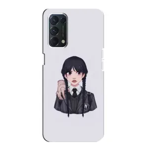 Чохли Венсдей на OPPO A74 Уенсдей (AlphaPrint) (Венздей і Річ)