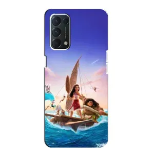 Чохол з мультфільмом Ваяна OPPO A74 (Команда Ваяна Мауї)