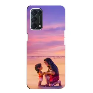Чохол з мультфільмом Ваяна OPPO A74 (Маленька Ваяна)