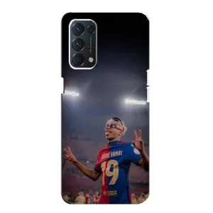 Чохол з принтом «Ямаль на стадіоні» для OPPO A74