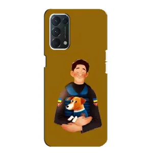 Чохли з картинкою собаки Патрон для OPPO A74 (AlphaPrint) (ЗСУ Патрон)