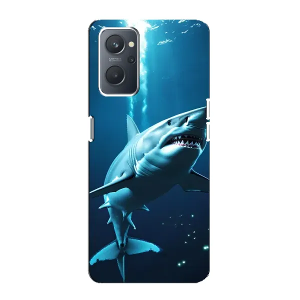 Чехол с принтом «Акула под водой» для OPPO A76 Чехол с принтом «Акула под водой» для OPPO A76