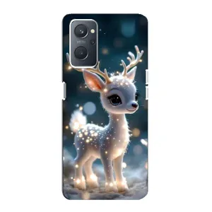 Чехол с принтом «Блестящий олененок» для OPPO A76