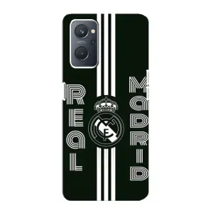 ФК Реал Мадрид чохли для Oppo A76 (AlphaPrint) (чорно білий Реал)