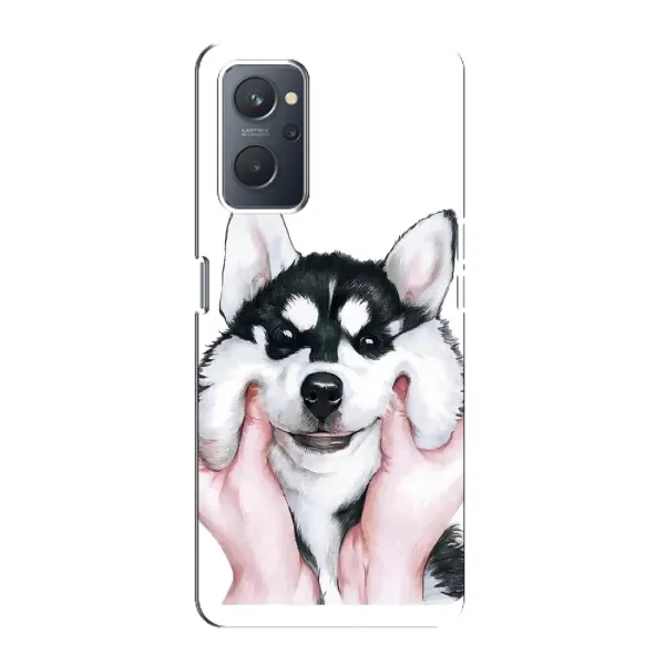 Чехол с принтом «Довольный Хаски» для OPPO A76 Чехол с принтом «Довольный Хаски» для OPPO A76