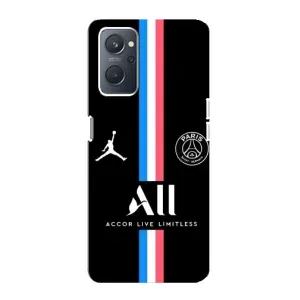 Чохли PSG для Oppo A76 (AlphaPrint) (футболка ПСЖ)