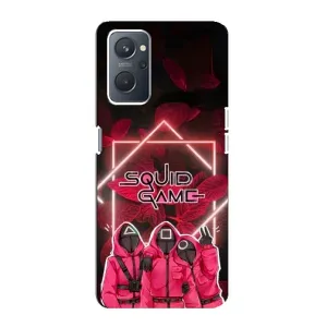 Чохол Гра в кальмара для Oppo A76 (Охоронці Гра кальмара)