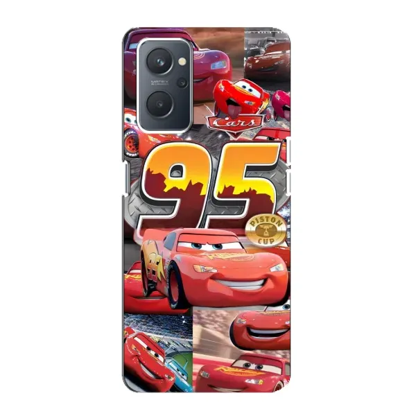 Чохол з принтом «Колаж Блискавка Маквін» для OPPO A76 Чохол з принтом «Колаж Блискавка Маквін» для OPPO A76
