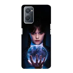 Чохол з дизайном Венздей 2 на Oppo A76 (Магічна сфера Венздей)