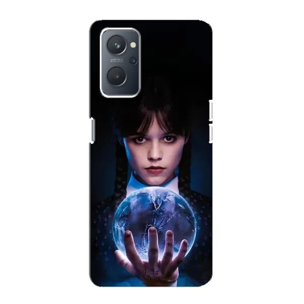 Чохол з принтом «Магічна сфера Венздей» для OPPO A76 Чохол з принтом «Магічна сфера Венздей» для OPPO A76