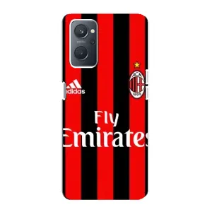 Чохли для Oppo A76 (VPrint) - Футбольні клуби (Milan)