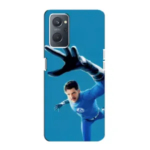 Чохол з принтом Фантастична четвірка для Oppo A76 (Містер Фантастік супергерой)