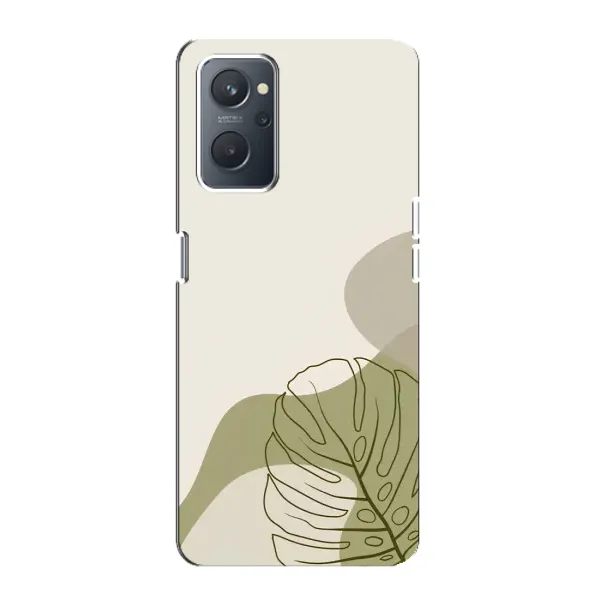 Чохол з принтом «Зелена монстера дизайн» для OPPO A76 Чохол з принтом «Зелена монстера дизайн» для OPPO A76