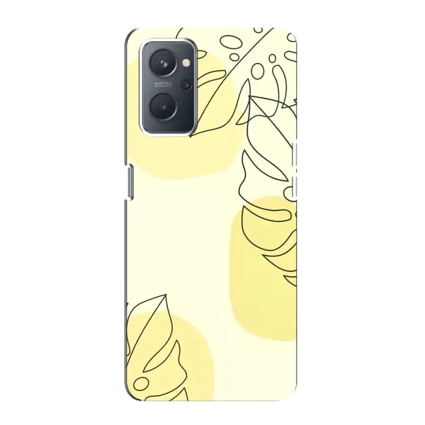 Чохол з принтом «Жовта монстера арт» для OPPO A76 Чохол з принтом «Жовта монстера арт» для OPPO A76