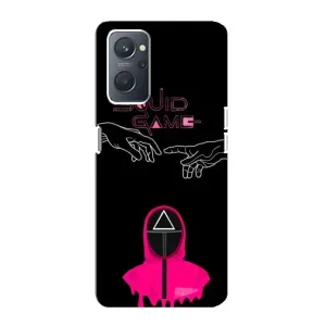 Чохол Гра в кальмара для Oppo A76 (Мінімалізм Гра кальмара)