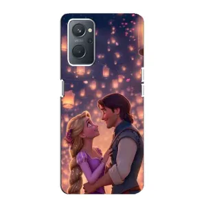 Чохол Рапунцель для Oppo A76 (Принцеса та принц)