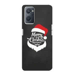 Рождественские Чехлы для Oppo A76 (VPrint) (Санта Крисмас)