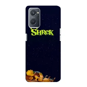 Чохол з мультфільмом Шрек на Oppo A76 (Відпочиваючий Шрек)