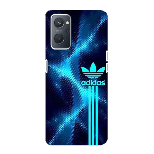 Чехол с принтом «Синий Адидас» для OPPO A76 Чехол с принтом «Синий Адидас» для OPPO A76