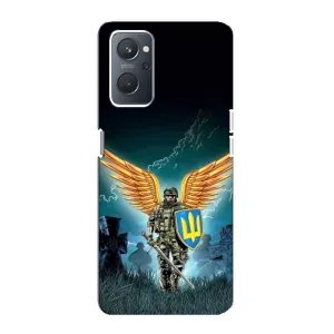 Чехлы с картинкой ЗСУ для Oppo A76 (AlphaPrint) (Солдат ЗСУ)