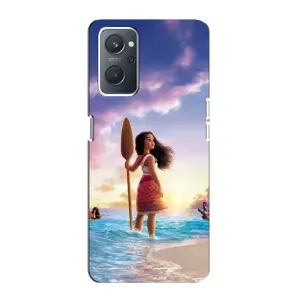 Чохол з мультфільмом Ваяна Oppo A76 (Моана з веслом)