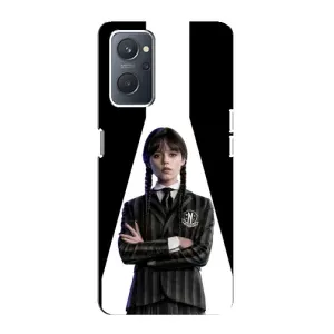 Чохли Венсдей на Oppo A76 Уенсдей (AlphaPrint) (W-Wednesday)
