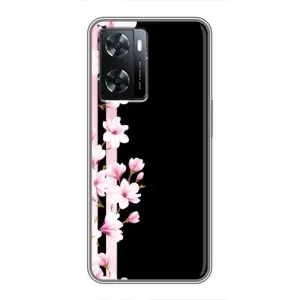 Чехол с принтом «Цветочки» для OPPO A77
