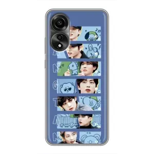 Чехол с принтом «Bangtan» для OPPO A78 (4G)