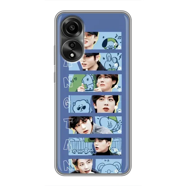 Чехол с принтом «Bangtan» для OPPO A78 (4G) Чехол с принтом «Bangtan» для OPPO A78 (4G)