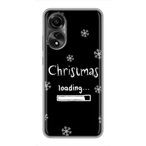 Різдвяні, Святкові Чохли для OPPO А78 (4G) (Christmas loading)