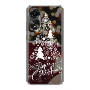 Різдвяні Чохли для OPPO A78 (4G) (VPrint) (Ялинка яскрава)