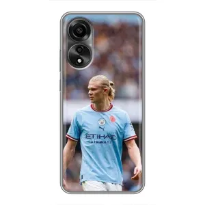 Чехлы с футболистом Ерлинг Холанд для OPPO A78 (4G) (AlphaPrint) (Эрлинг Холанд)