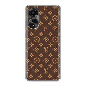 Чохли Луі Вітон для OPPO A78 (4G) (AlphaPrint - LOUIS VUITTON) (фон LOUIS VUITTON)