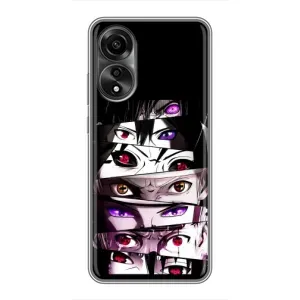 Чехол с принтом «Глаза Anime» для OPPO A78 (4G)