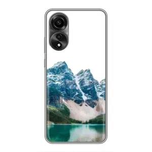 Силіконовий чохол з КАРТИНКАМИ літо для OPPO A78 (4G) (AlphaPrint) (Гори)