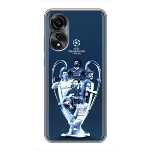Чехлы для OPPO A78 (4G) (VPrint) - Футбольные клубы (Кубок ЛЧ)