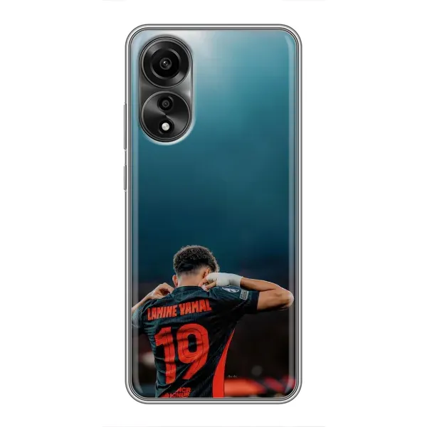Чехол с принтом «Ламин 19» для OPPO A78 (4G)